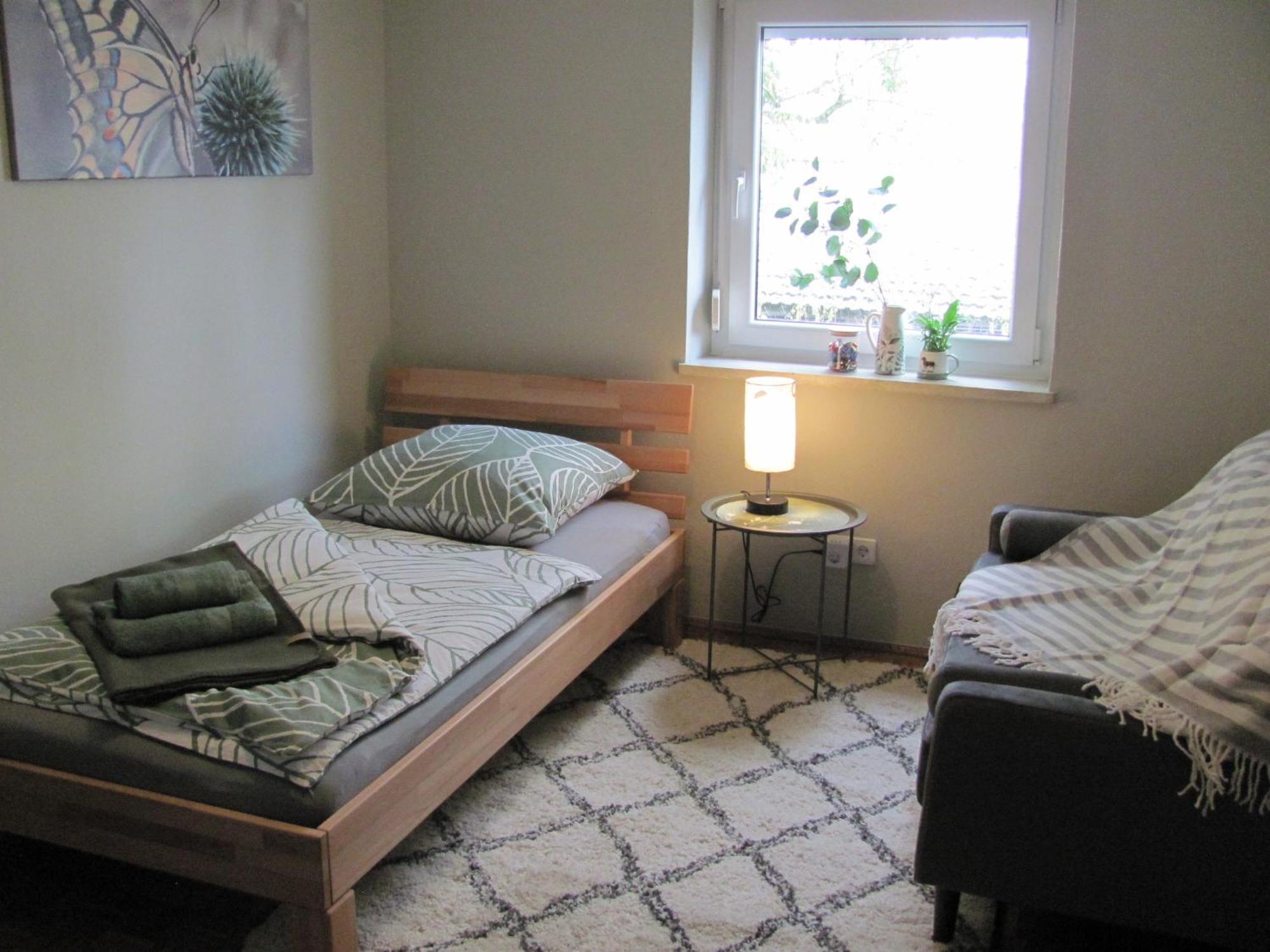 #3 Gemuetliches Ruhiges Zimmer Gartenblick, Gemeinschaftsbad W-Lan Airport Nah Gelegen Mit Late Night Check In Haus Nr 9,5 Trunkelsberg Eksteriør billede