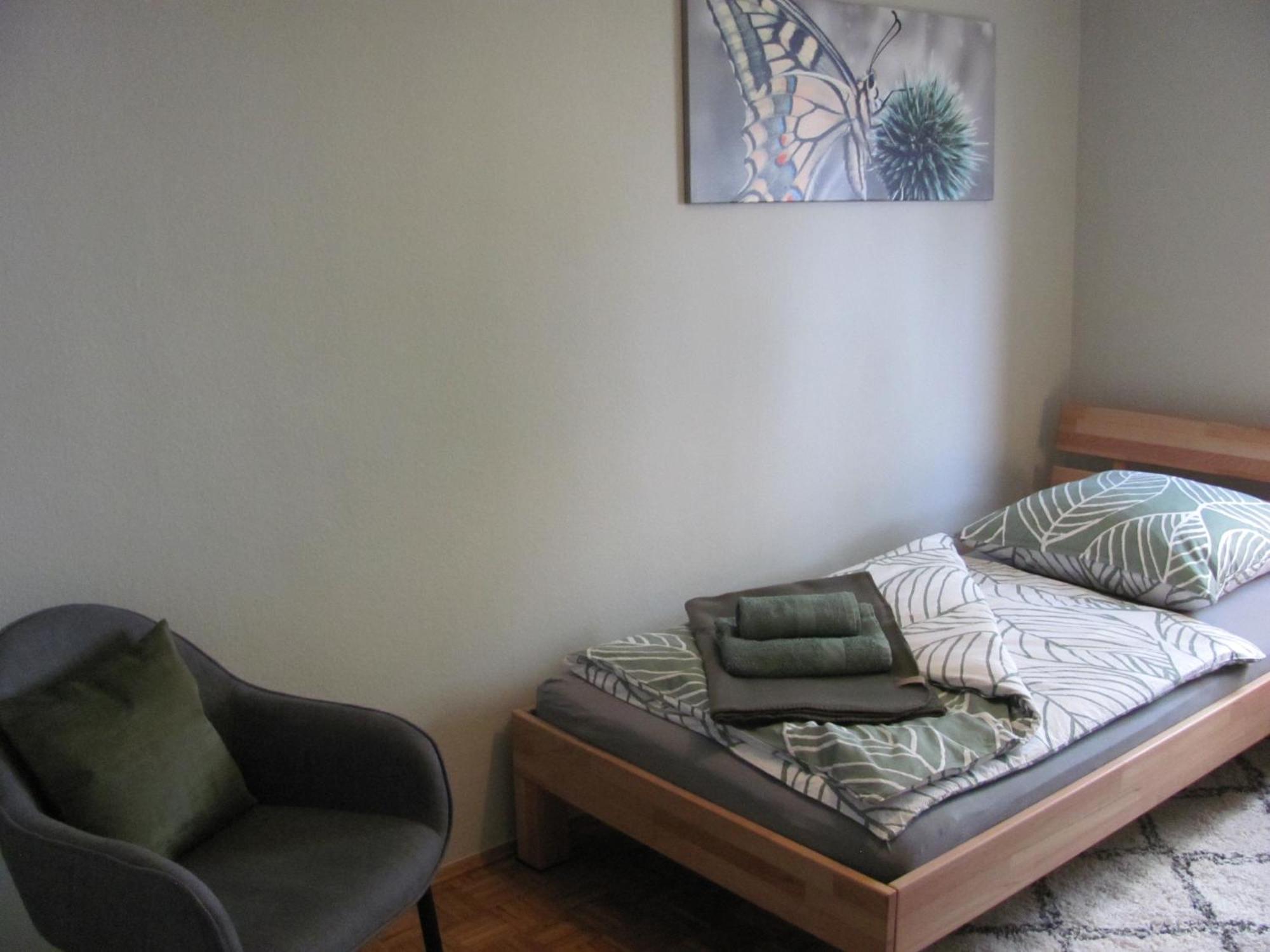 #3 Gemuetliches Ruhiges Zimmer Gartenblick, Gemeinschaftsbad W-Lan Airport Nah Gelegen Mit Late Night Check In Haus Nr 9,5 Trunkelsberg Eksteriør billede